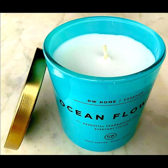DW Home Accents Dw Home Candle Ocean Flowers Richly Scented New